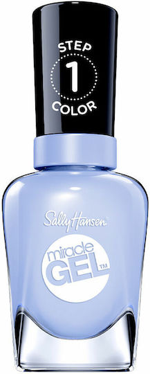 Sally Hansen Miracle Gel Step1 Лак Гланцов Дълготраен Полски 582 O-Zone You Didn't 14.7ml