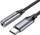 Vention Converter USB-C male to 3.5mm male Gray 1pcs BGMHA