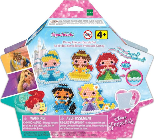 Epoch Toys Children's Craft Aquabeads Disney Princess Dazzle Set for Children 4+ years old Years