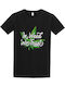 Gildan Weed Trust T-shirt Black Cotton