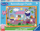 Παιδικό Puzzle Peppa Pig - Fun at the Club House 24pcs για 3+ Ετών Ravensburger