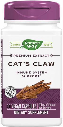Nature's Way Cat’s Claw Витамин за котки 335мг 60 капсули