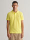 Polo Kurzarmbluse Clear Yellow