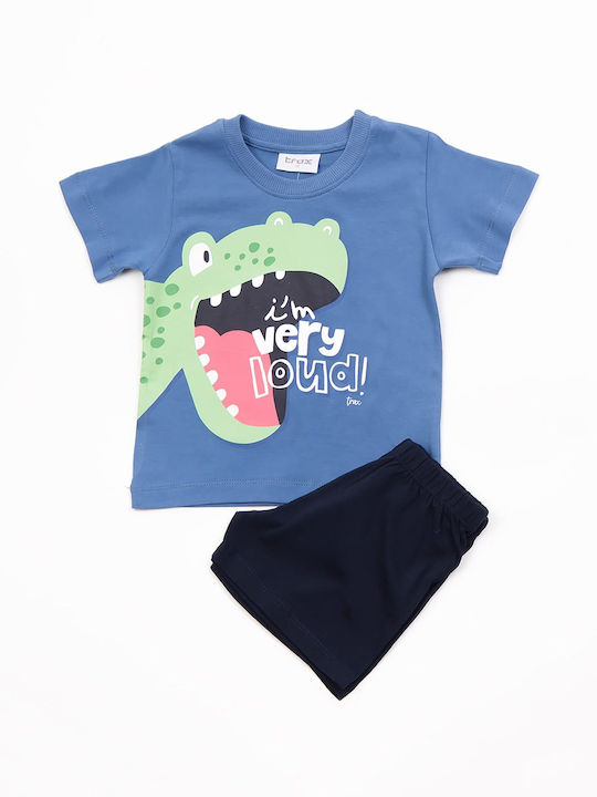 Trax Kids' Pajamas Summer Blue