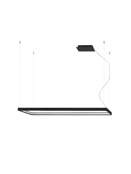 Sollux Tuula L Μοντέρνο Κρεμαστό Φωτιστικό με Ενσωματωμένο LED σε Μαύρο Χρώμα