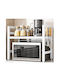 Newest Suport Pentru Cuptor Cu Microunde New Line Metalic 46x31x36cm Alb