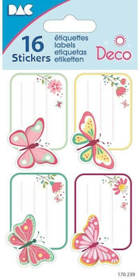 Notebook Labels 12pcs