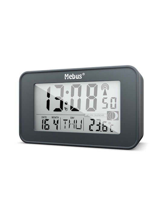 Mebus Funk Tabletop Digital Clock with Alarm 51460