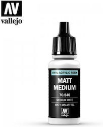 Acrylicos Vallejo Auxiliaries Matt Medium Modeling Varnish 1pc