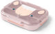 Monbento ΜΒ Wonder - Pink Sheep Πλαστικό Παιδικό Δοχείο Φαγητού 0.95lt Ροζ 28.2 x 21.4 x 5.7εκ.
