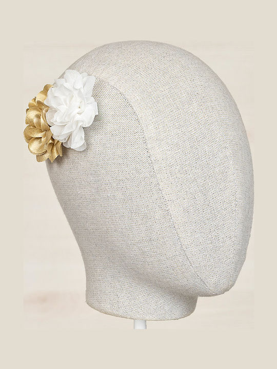Abel & Lula Flower Kids Bobby Pin Flower in Gold Color 23-05432-054