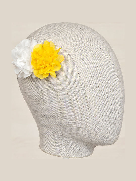 Abel & Lula Flower Kids Bobby Pin Flower in Yel...