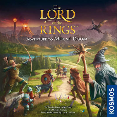 Kosmos Board Game The Lord of the Rings: Adventure to Mount Doom for 1-4 Players 10+ Years (EL)