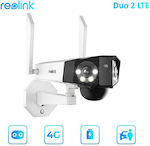 Reolink Duo 2 LTE IP Κάμερα Παρακολούθησης 6MP Full HD+ Αδιάβροχη Μπαταρίας με Αμφίδρομη Επικοινωνία