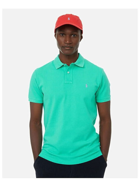 Polo Short Sleeve Blouse Petrol Blue