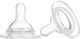 Kikka Boo Silicone Baby Bottle Teats High Flow for 6+ months 2pcs