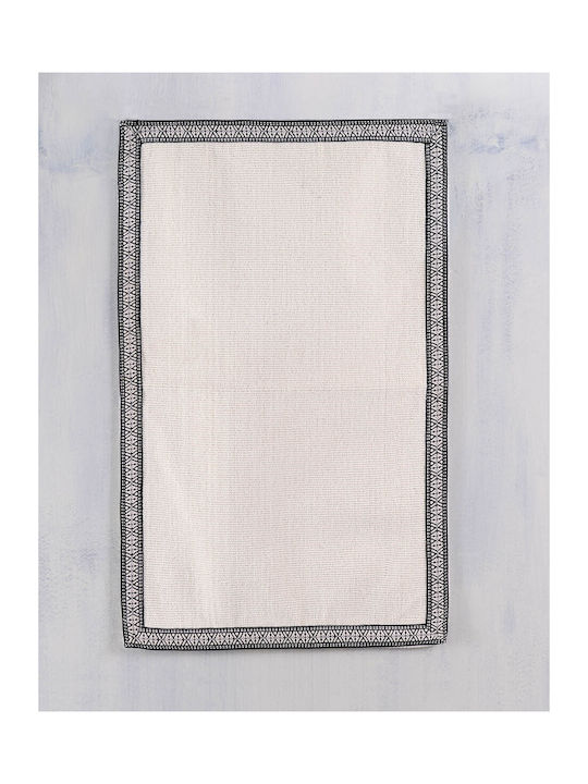 Rythmos Bath Mat Sicilia 120-162 Ecru 60x90cm