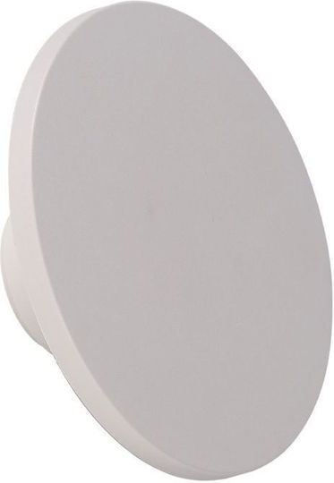 V-TAC Επιτοίχια Εξωτερική Πλαφονιέρα LED IP65 12W με Θερμό Λευκό Φως