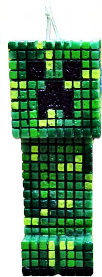 Easter Candle Minecraft Green