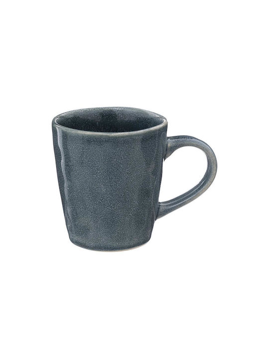 Atmosphera Zoe Ceramic Cup Blue 350ml