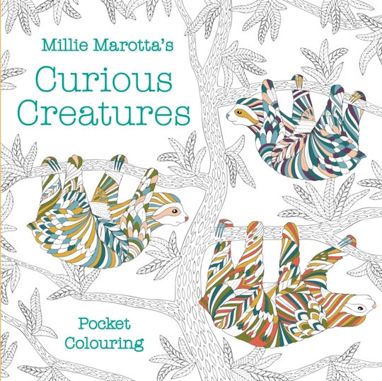 Βιβλίo Ζωγραφικής Anti-Stress Millie Marotta's Curious Creatures Pocket Colouring Βιβλίo Ζωγραφικής Anti-Stress Millie Marotta's Curious Creatures Pocket Colouring