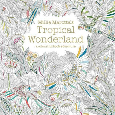 Batsford Carte de colorat Anti-Stress Millie Marotta's Tropical Wonderland
