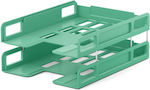 ErichKrause Filing Tray Plastic Green