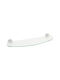 Bronze Art Wall Mounted Bathroom Shelf Glass 50x15x5cm White