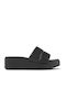 Camper Misia Women's Platform Wedge Sandals Black