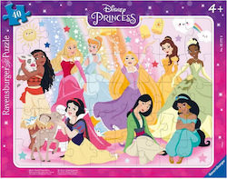 Puzzle pentru Copii Princesses pentru 4++ Ani 40buc Ravensburger