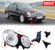 Carner Φανοστάτης Αυτοκινήτου για Mercedes-Benz E Class για Mercedes-Benz E-Class W211 02-09 3τμχ