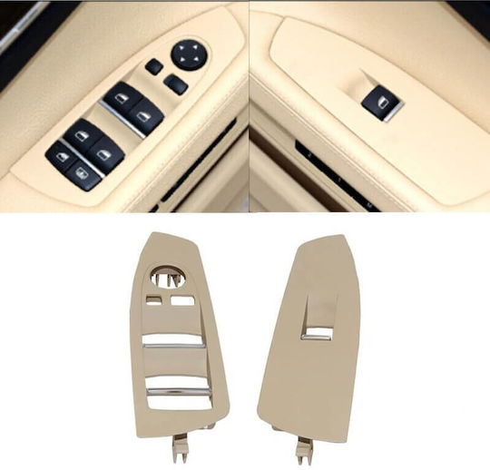Carner Türschalterrahmen Fensterschalter-Panel für BMW 7 F01 2008-2015 mit Installation Vorne links BMW F01 0029283