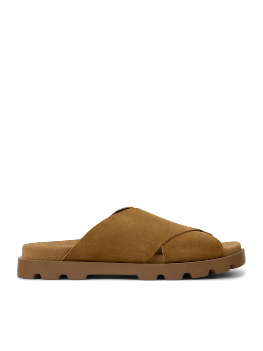 Brutus Leder Herrensandalen in Braun Farbe
