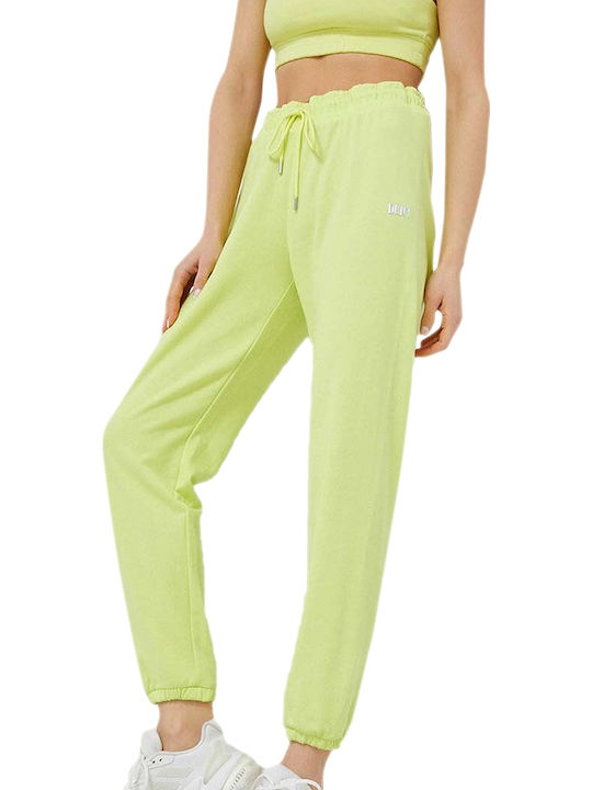 Sweatpants Velvet Yellow
