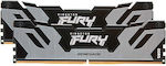 Kingston Fury Renegade 64GB DDR5 RAM cu 2 module (2x32GB) și Viteză 6000 pentru Desktop