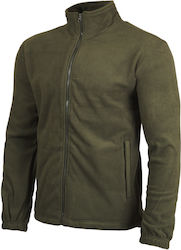 Woodland Polar Hunting Cardigan Fleece Khaki