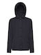 Anyweco Women's Short Lifestyle Jacket for Winter with Hood Blue W3521T T2676 F1624