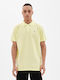 231.EM35.69GD Polo Short Sleeve Blouse Lime Yellow