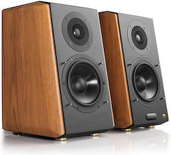 Edifier S1000W Home Entertainment Active Speaker 2 No of Drivers Wi-Fi Connected and Bluetooth 120W Brown (Pair)