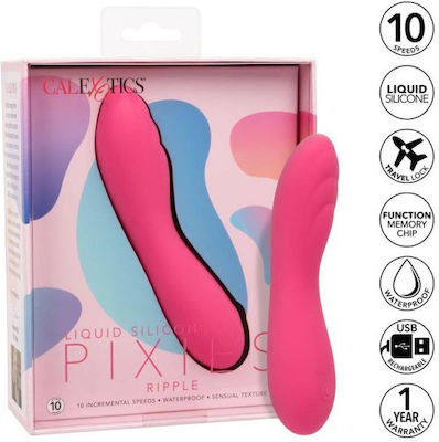 Calexotics Pixies Ripple Mini Vibrator 11.5cm Pink