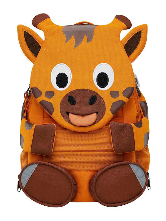 Affenzahn Giraffe School Bag Backpack Kindergarten in Orange color 8lt