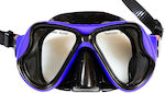 Xifias Sub Μάσκα Θαλάσσης Σιλικόνης σε Μπλε χρώμα