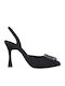 Pumps mit Chunky hohem Absatz Schwarz
