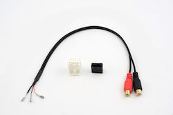 Compotech AUX-Auto-Adapter für Auto / Bmw / Citroen / Mercedes Benz / Peugeot / Skoda / VW