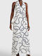 Лятна Maxi Рокля Coastal Rope Blue Coast
