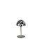 Atmosphera Metall Vintage Tischlampe für Fassung E27 mit Schwarz Schirm und Basis