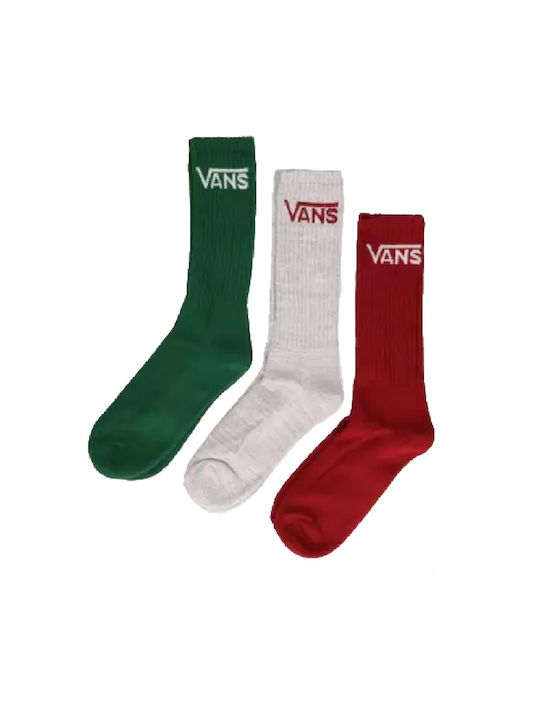Vans Ανδρικές Μονόχρωμες Κάλτσες Πολύχρωμες 3 Pack