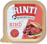 Rinti Kennerfleisch Nassfutter Hunde in Tablett mit Kalb ohne Getreide 300gr