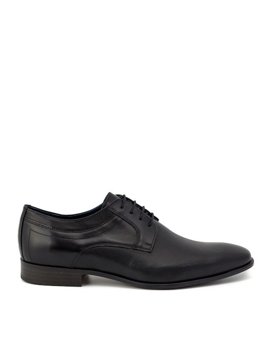 Damiani Men's Leather Dress Shoes Black