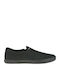 Men's Canvas Slip-Ons Triple Black